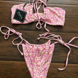 Zaful midori kulani pink bikini brand new small